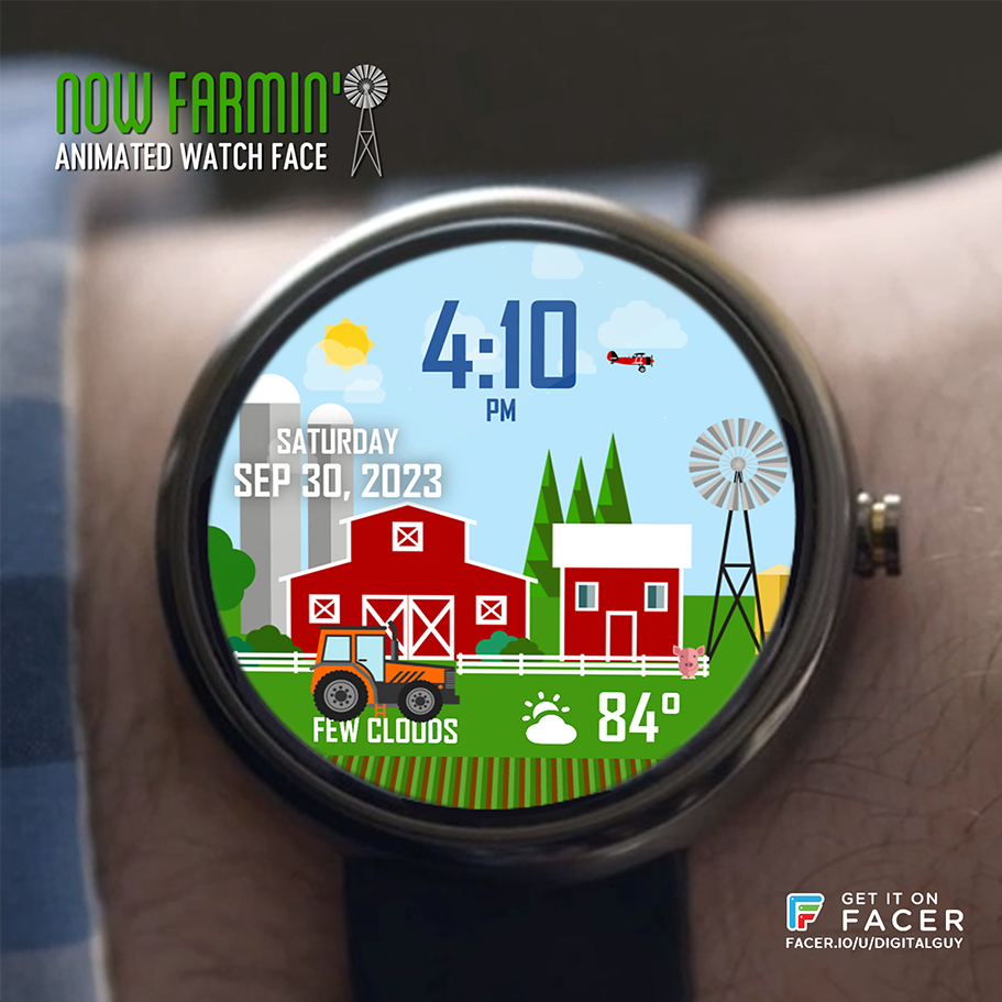 Now Farmin smartwatch artwork
