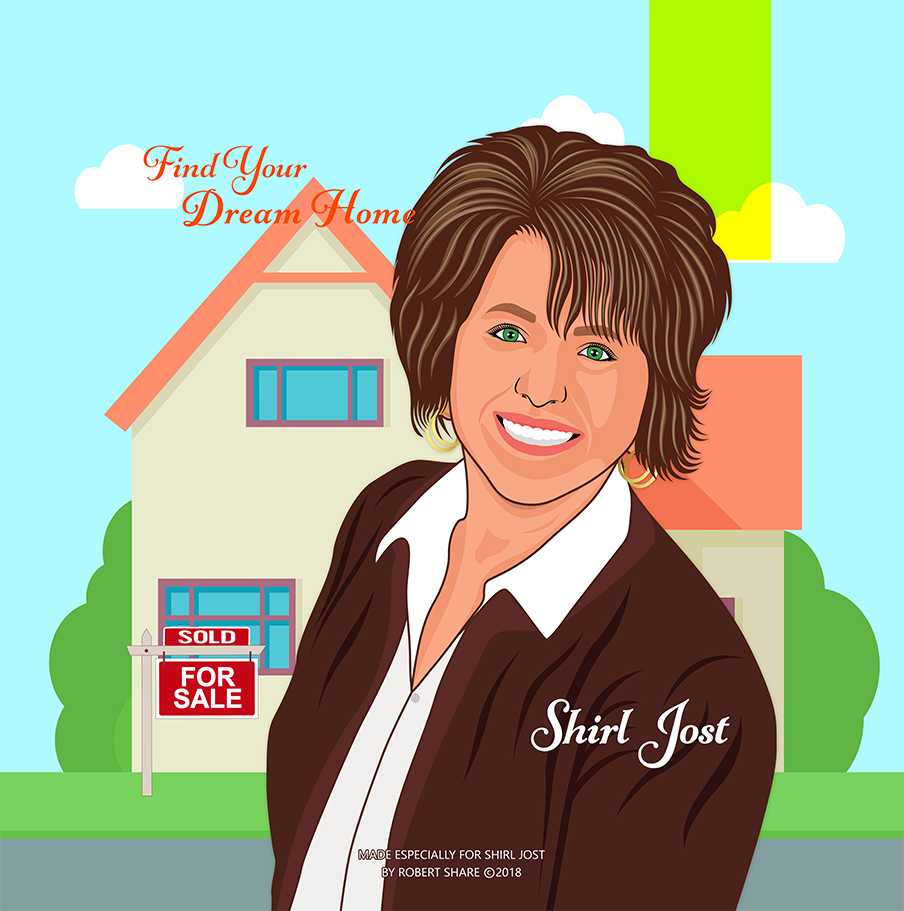 Shirl Jost portrait artwork